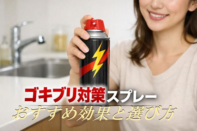 ゴキブリ対策のスプレーおすすめ効果と選び方徹底比較ガイド