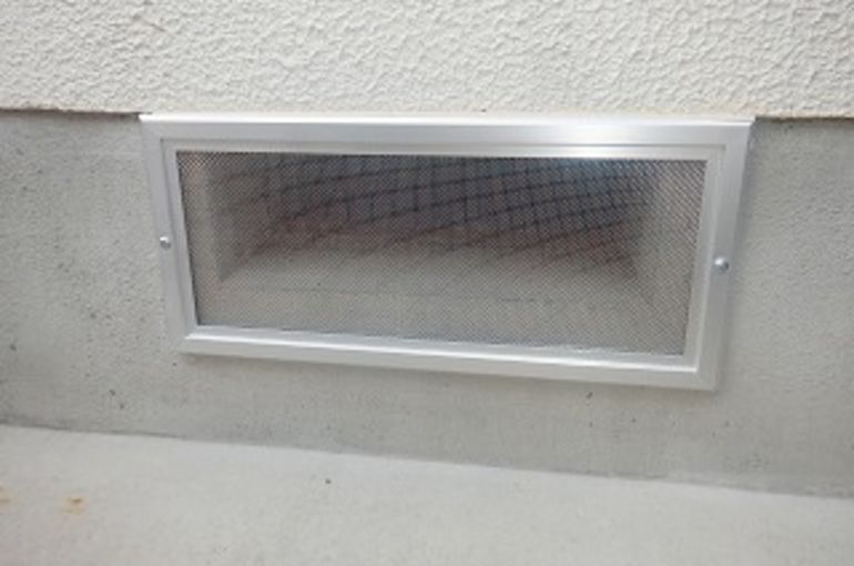 ネズミ害虫浸入工事