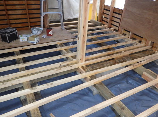 防湿防カビシート工事