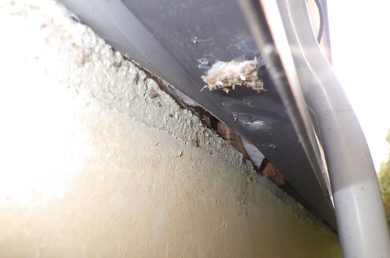 土台水切りの隙間